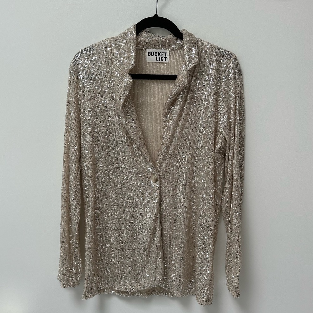 NWOT Sparkle Party Blazer